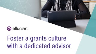 Foster a grants culture with a dedicated advisor