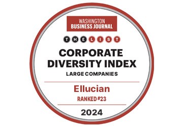 Washington Business Journal - Corporate Diversity Index Large Companies - Ellucian Ranked #23 2024