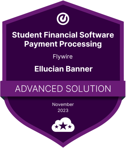 EPN Badge - Advanced Solution - Flywire SFS Payment Processing Banner