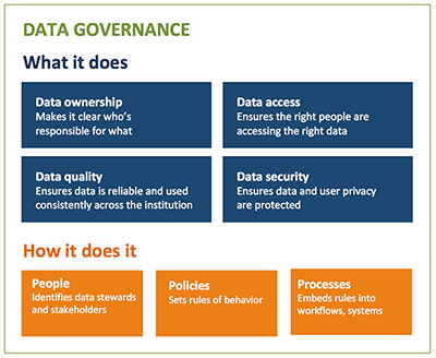 Data governance elements