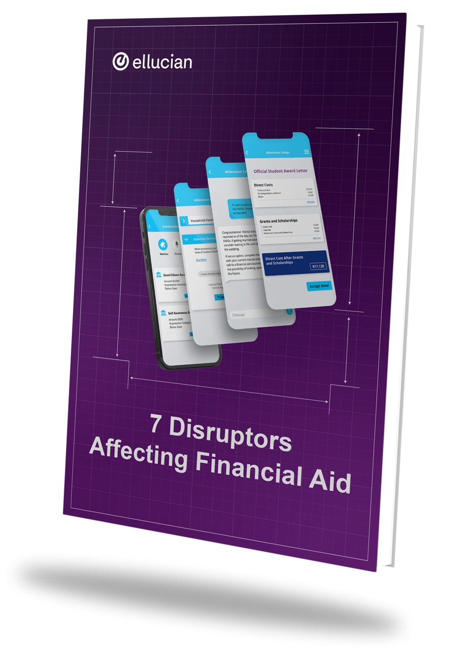 Book cover of 7 Disruptors Affecting Financial Aid