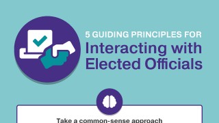 5 guiding principles for interacting with elected officials