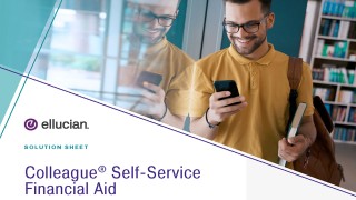 Ellucian Colleague Self-Service Financial Aid