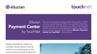 Ellucian Payment Center by TouchNet