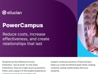 Ellucian PowerCampus Student