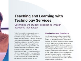 Teaching and Learning with Technology Services
