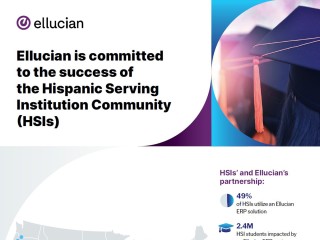 Ellucian is committed to the success of the Hispanic Serving Institution Community (HSIs)