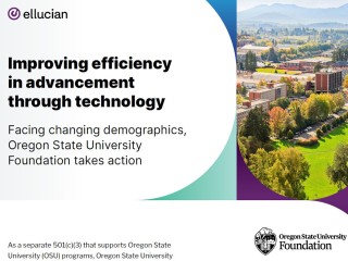 Improving efficiency in advancement through technology