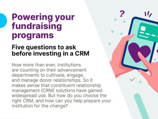 Powering your fundraising programs