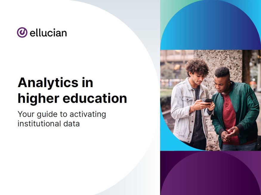 Analytics in higher education