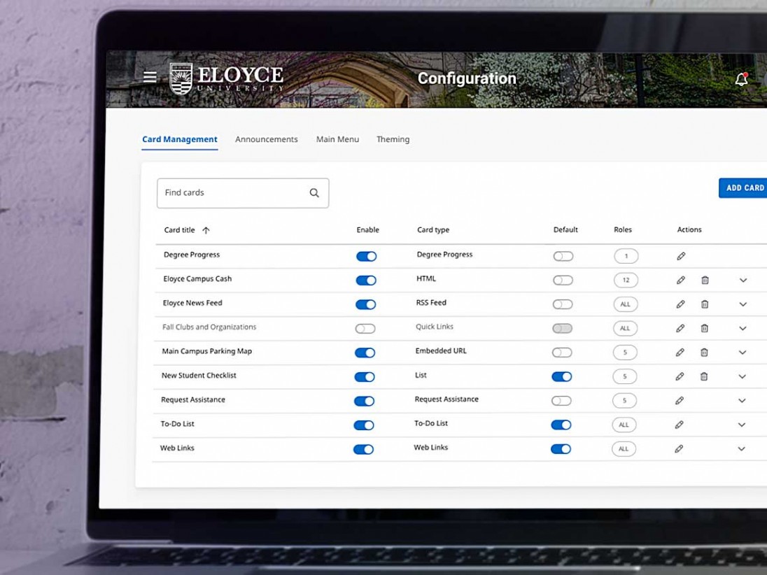 Campus Dashboard Software -Experience | Ellucian